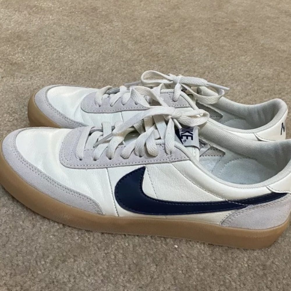 Nike Mens Killshot JCrew White Navy Leather Size 8